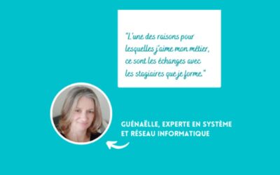 Guénaëlle Febvre, experte en système et réseau informatique